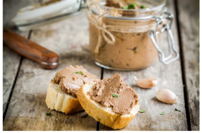 Combi pâté et mousse de foie sans sel + col sachet de 1Kg